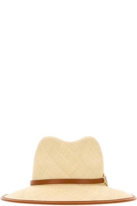 Hair Accessories for Women Valentino Garavani Straw Hat