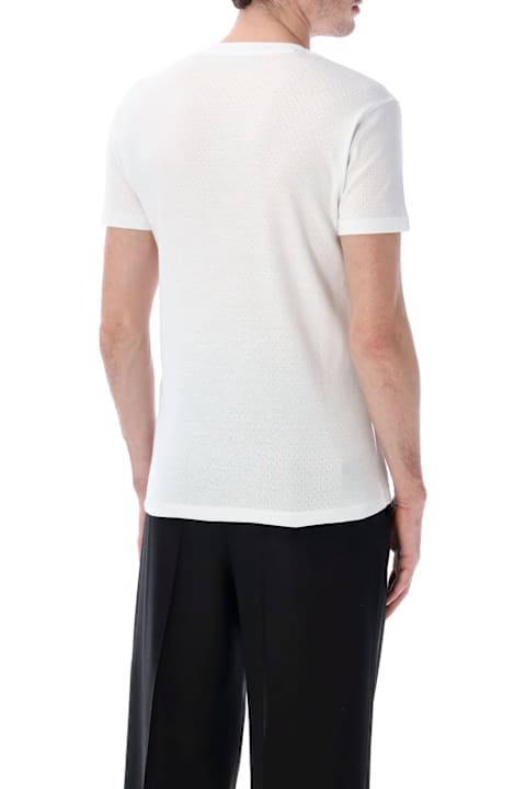 Homeware Tom Ford Tom Ford Perforated Cotton T-shirt