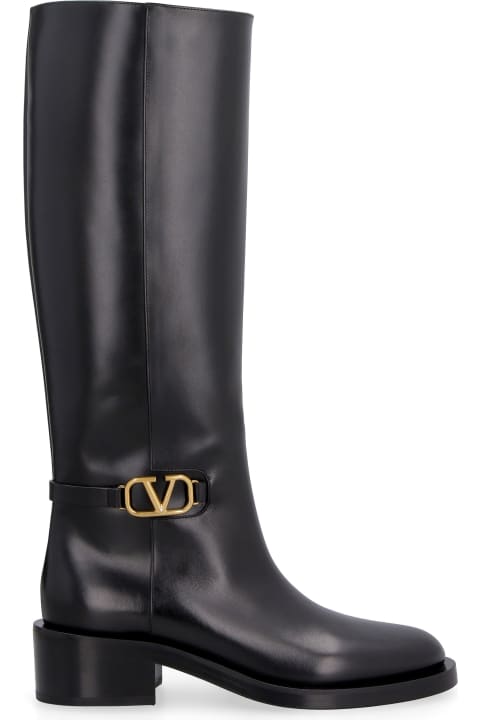 Valentino Garavani - Leather Knee-boots