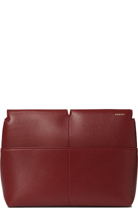 Homeware Burberry Snip Chain-linked Clutch Bag