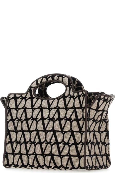 Bags for Women Valentino Garavani Toile Iconographe Le Troisiã¨me Shopping Bag