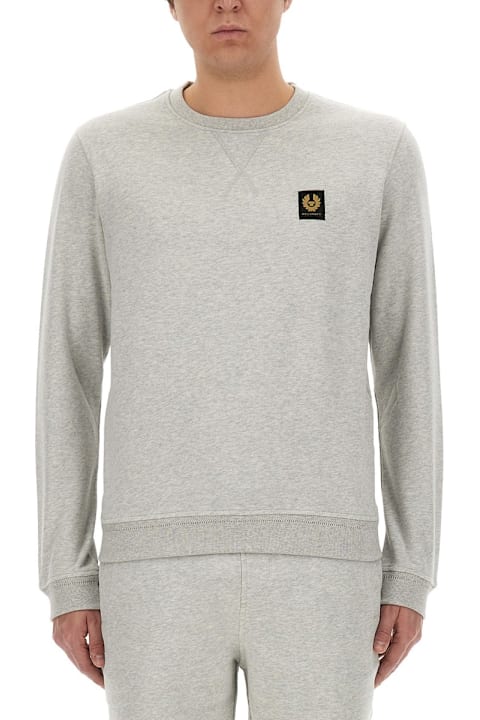 أدوات منزلية Belstaff Sweatshirt With Logo Patch