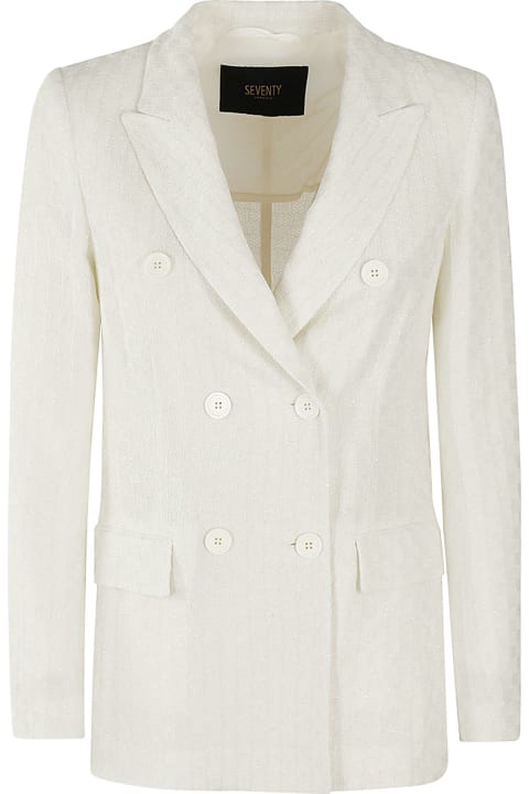 Seventy Coats & Jackets for Women Seventy Quadretto Lurex