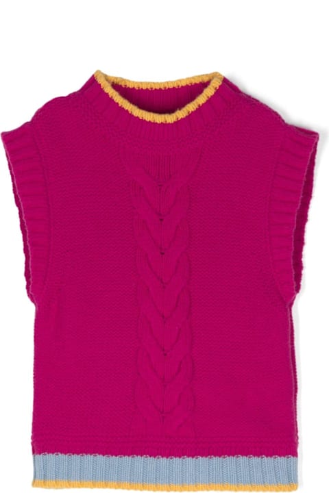 Simonetta ملابس علوية لـ بنات Simonetta Gilet