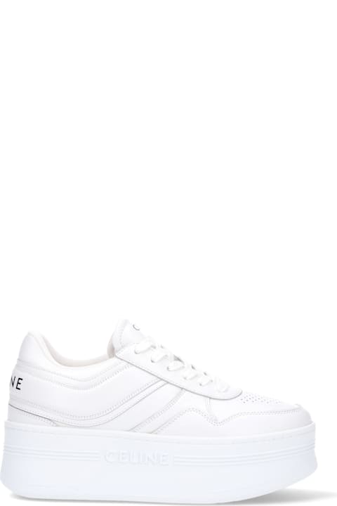 Sneakers for Women Celine Logo Platform Sneakers