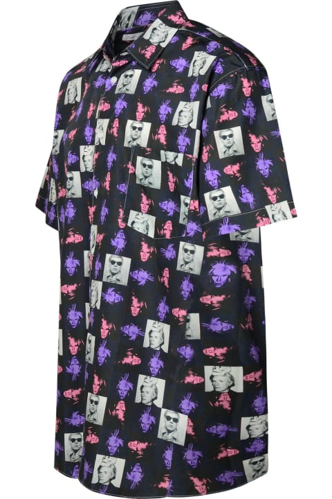 Fashion for Men Comme des Garçons Shirt 'andy Warhol' Black Cotton Shirt