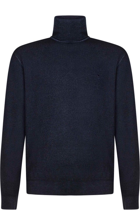 Etro Sweaters for Men Etro Long-sleeved Roll-neck Jumper
