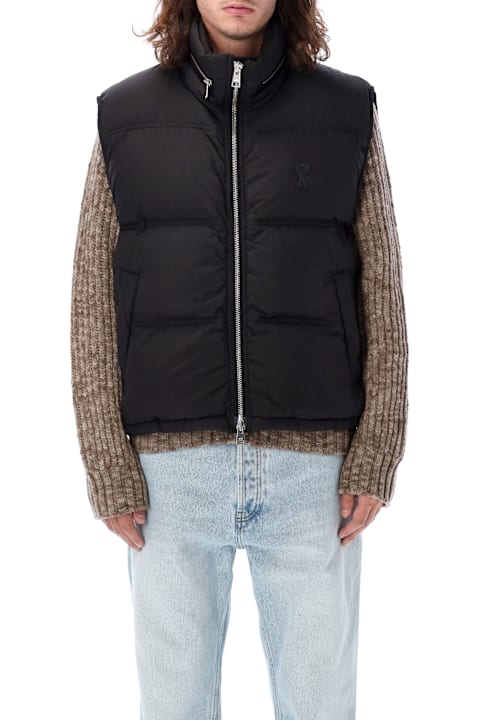 Ami Alexandre Mattiussi Coats & Jackets for Men Ami Alexandre Mattiussi Puffer Vest