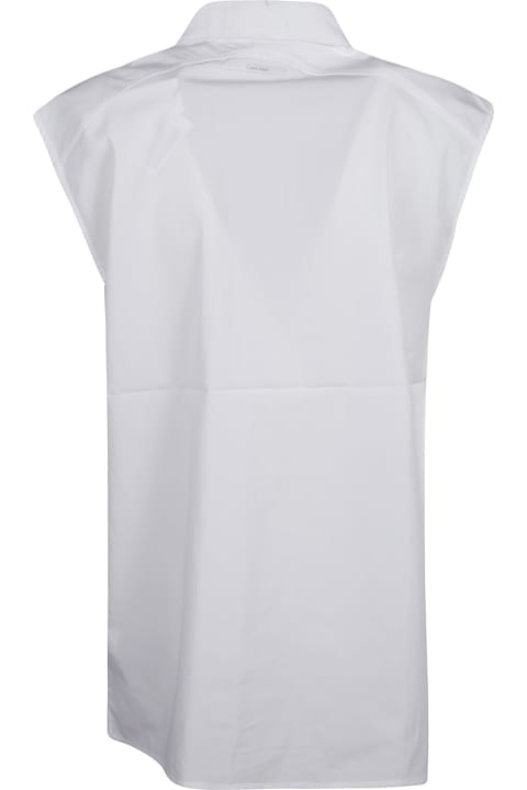 Calvin Klein for Women Calvin Klein Cotton Archive Sleeveless Shirt Shirt
