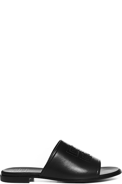 Sandals Sale for Women Givenchy 4g Logo Embossed Sandals