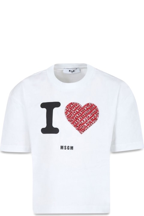 Homeware MSGM Jersey T-shirt Girl