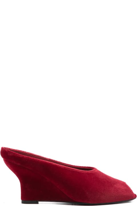 Totême Velvet Mules