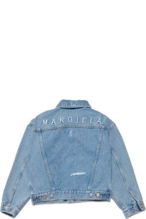MM6 Maison Margiela Coats & Jackets for Girls MM6 Maison Margiela Giubbino Con Logo