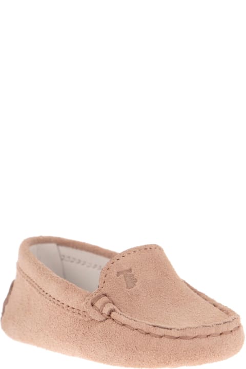 Tod's Shoes for Girls Tod's Rubber Suede Loafer