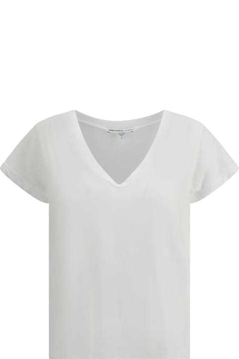 James Perse for Kids James Perse V-neck Cotton T-shirt