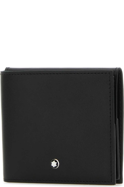 Montblanc Wallets for Men Montblanc Black Leather Wallet