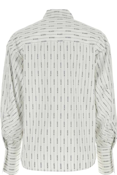 Topwear for Women The Attico Embroidered Cotton Eliza Shirt