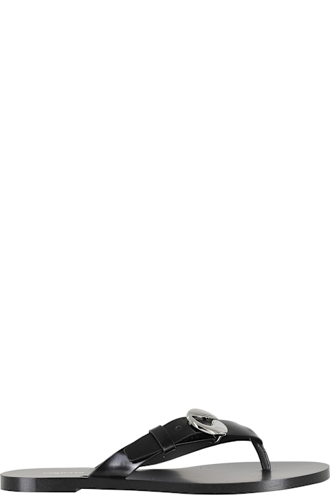 Coperni C Logo Flip Flops