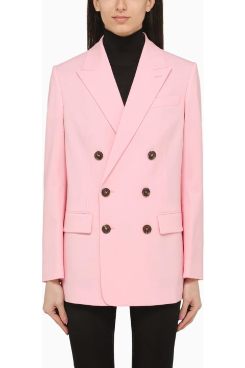 Dsquared2 Coats & Jackets for Women Dsquared2 Pink Double-breasted Jacket