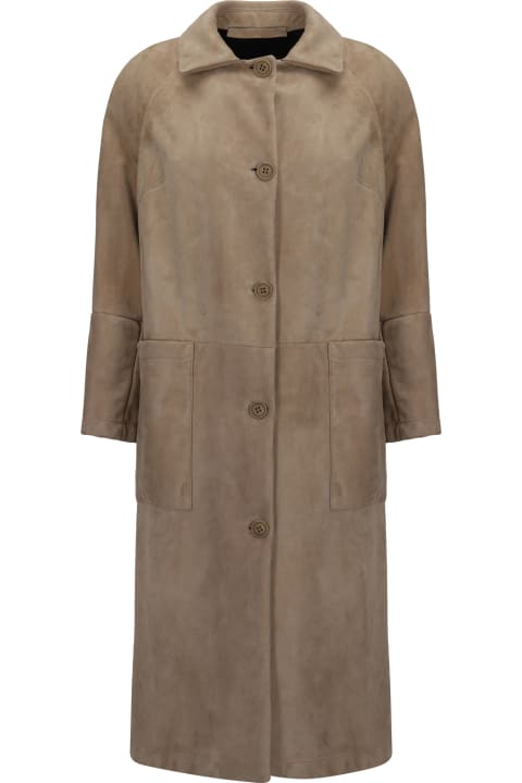 Salvatore Santoro معاطف وجواكت لـ السيدات Salvatore Santoro Leather Coat