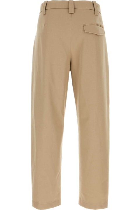 A.P.C. Pants for Women A.P.C. Biscuit Wool Blend Renato Pant