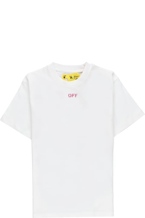T-Shirts & Polo Shirts for Girls Off-White T-shirt With Logo