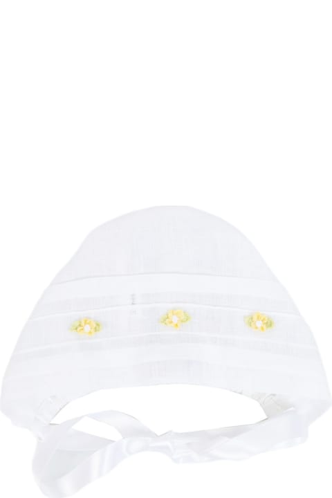 Accessories & Gifts for Baby Girls Piccola Giuggiola Linen Hat