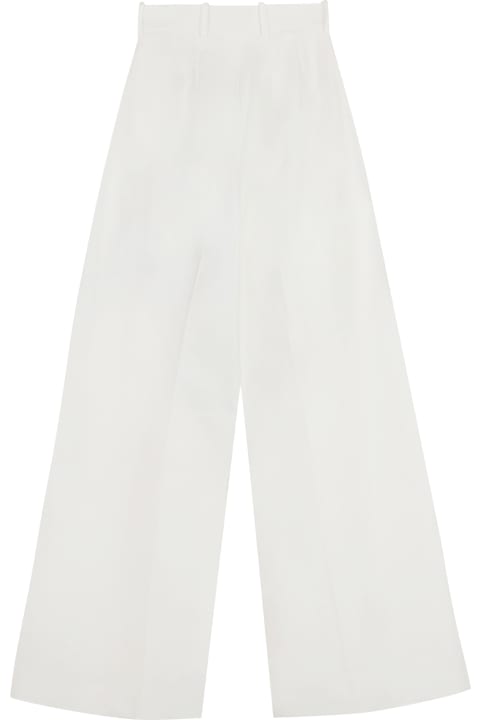 Nina Ricci for Women Nina Ricci Cotton-linen Trousers