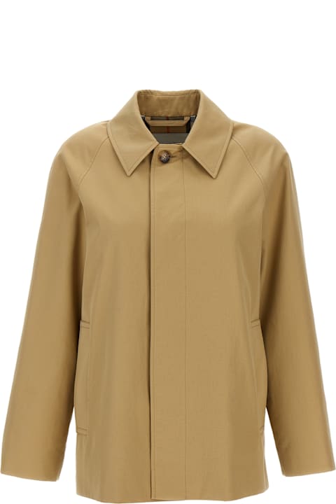 Burberry Coats & Jackets for Women Burberry Gabardine Short Trench Coat