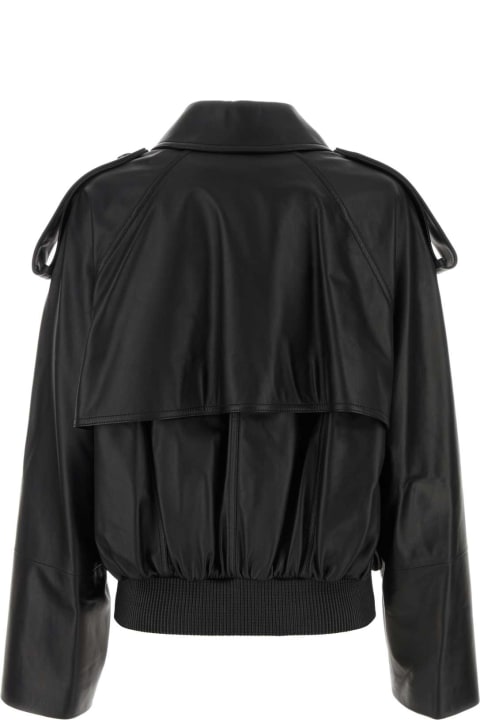 Loewe for Women Loewe Black Nappa Leather Jacket
