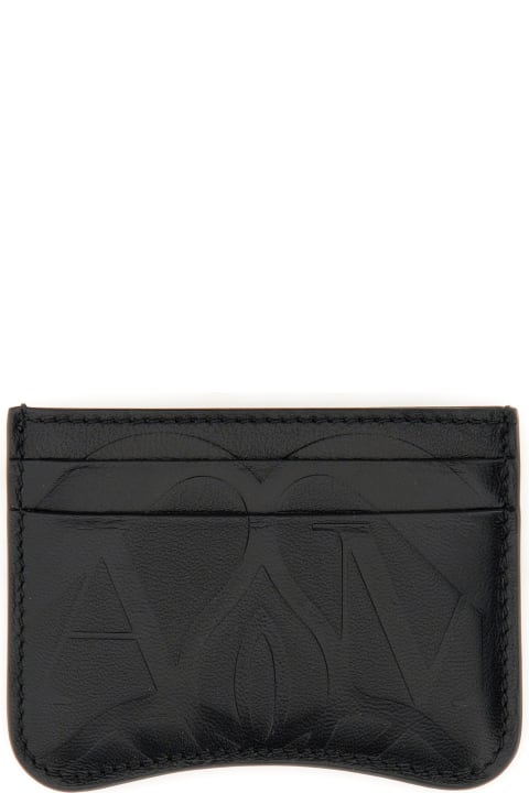 Accessories Sale for Women Alexander McQueen The Seal Card Case