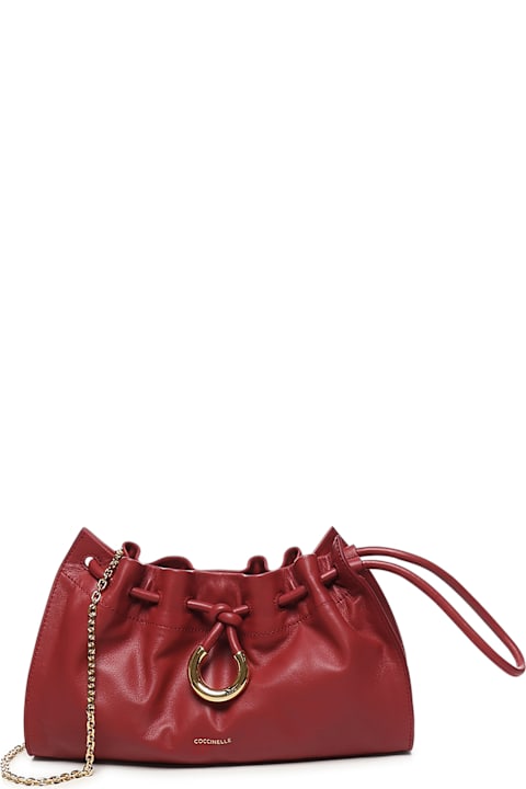Coccinelle for Women Coccinelle Smooth Leather Clutch