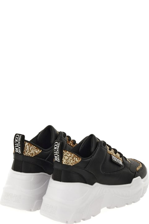 Homeware Versace Jeans Couture Versace Jeans Couture Black Low Top Sneakers