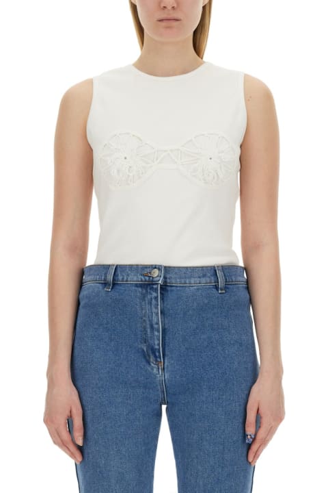 Homeware Magda Butrym T-shirt Crochet Bra