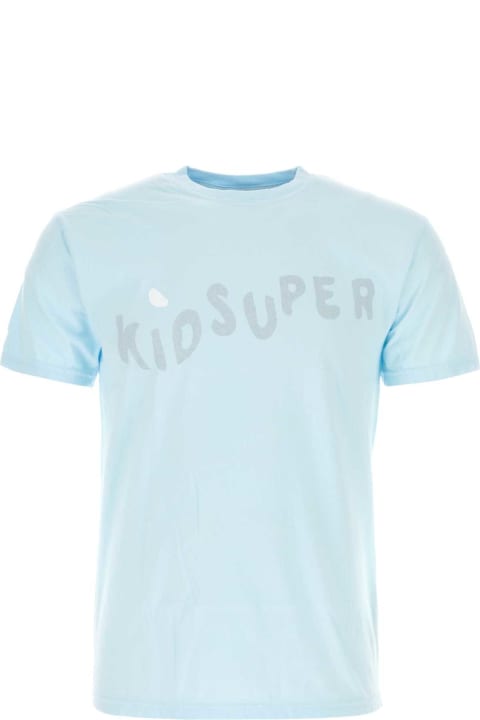 Kidsuper Topwear for Men Kidsuper Light-blue Cotton T-shirt