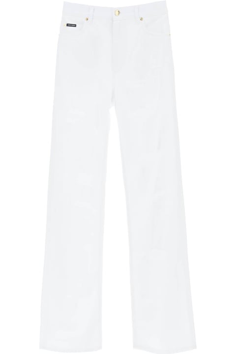 Dolce & Gabbana Pants & Shorts for Women Dolce & Gabbana Boyfriend Jeans