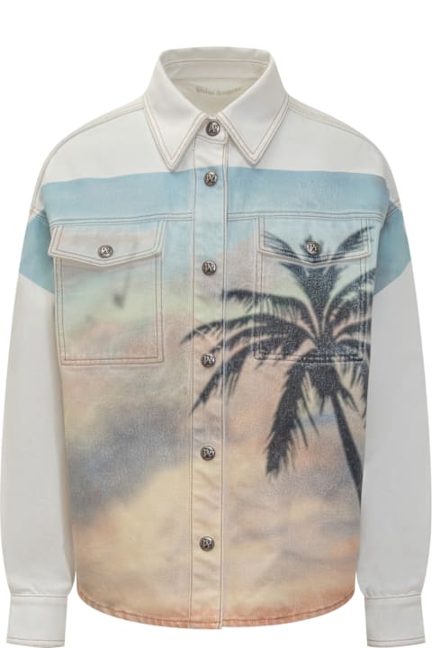 Palm Angels for Women Palm Angels Sunrise Denim Jacket