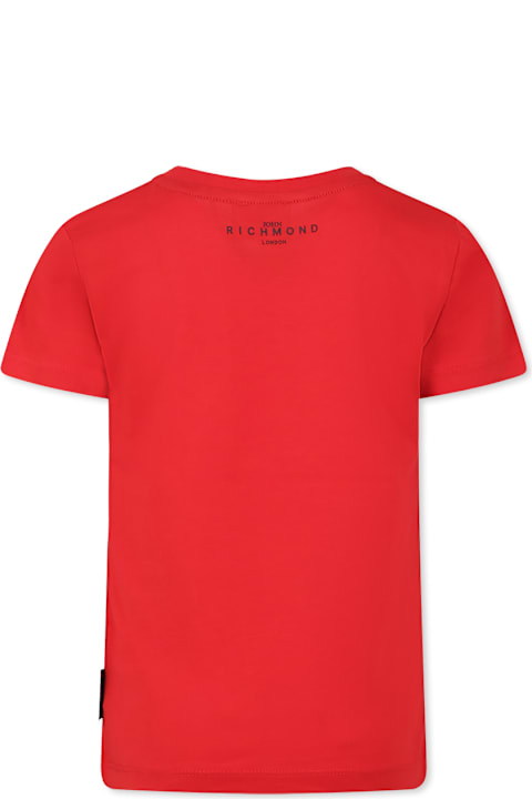 Homeware Richmond Red T-shirt For Boy With Logo