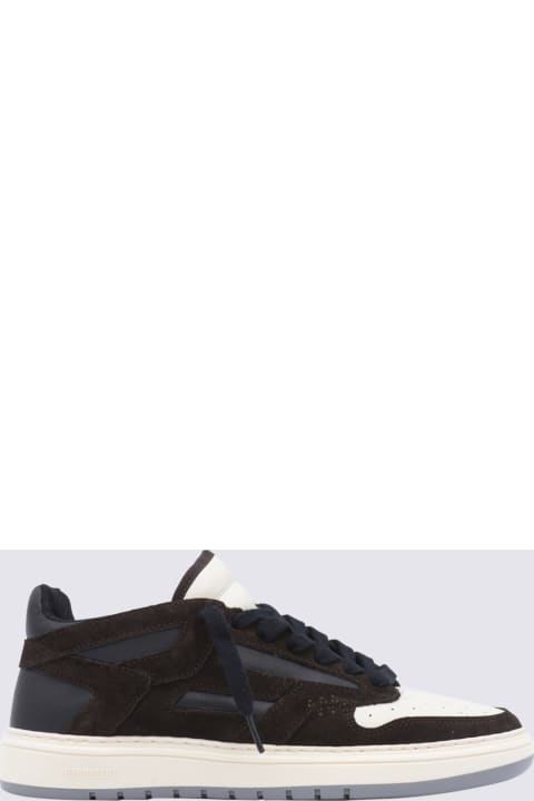 メンズ新着アイテム REPRESENT Brown-black Leather Sneakers