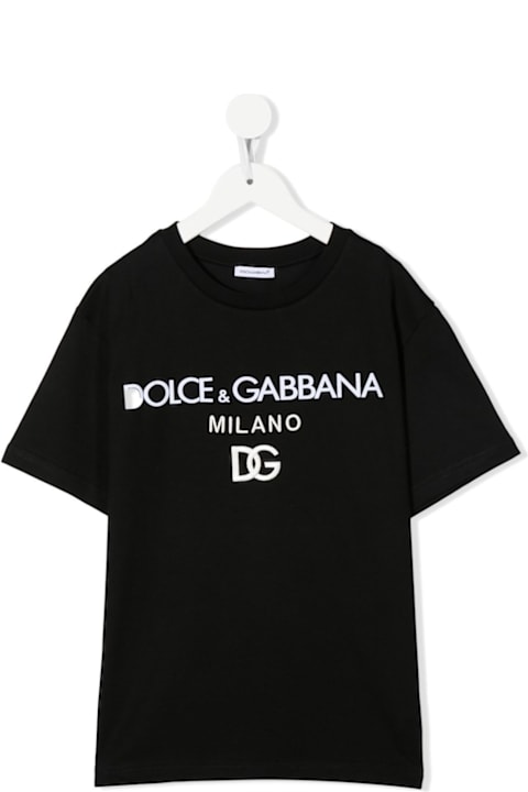 Dolce & Gabbana T-Shirts & Polo Shirts for Boys Dolce & Gabbana T-shirt Con Stampa