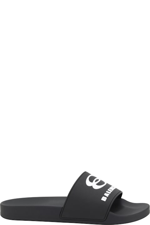 Balenciaga Shoes for Men Balenciaga Logo Slippers