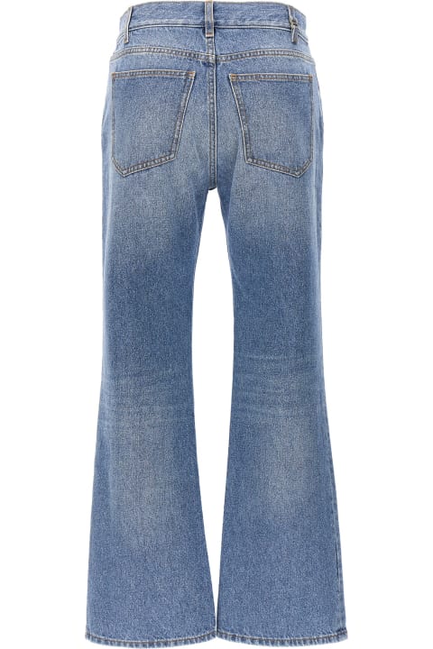 Chloé for Women Chloé Denim Cropped Cut Jeans