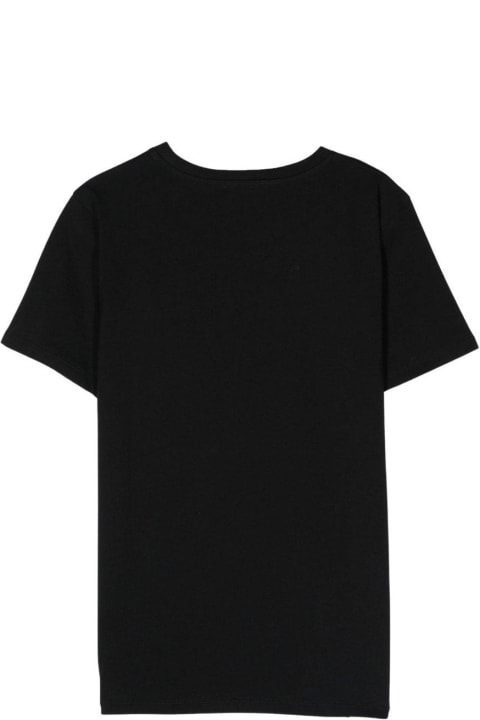 Fashion for Kids Balmain Crewneck Short-sleeved T-shirt