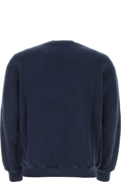 Casablanca Fleeces & Tracksuits for Men Casablanca Navy Blue Cotton Sweatshirt