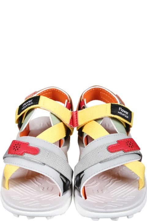 Flower Mountain for Kids Flower Mountain Multicolor Nazca Sandals For Boy With Logo