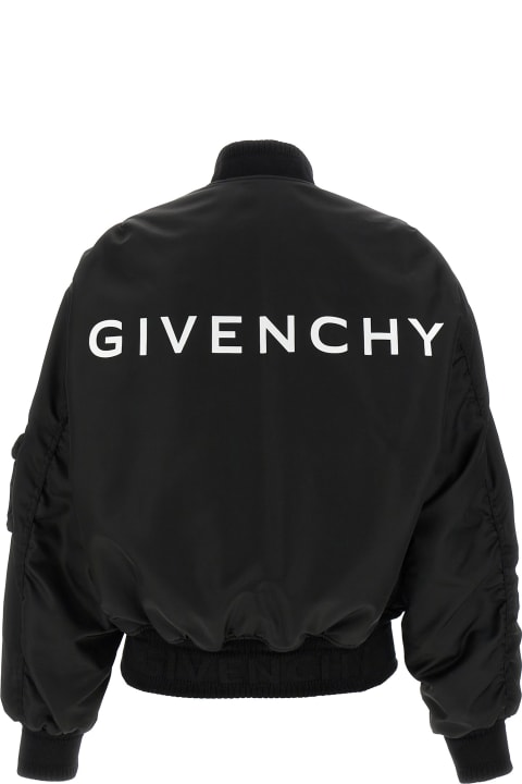Givenchy for Women Givenchy Pocket Detail Bomber Jacket