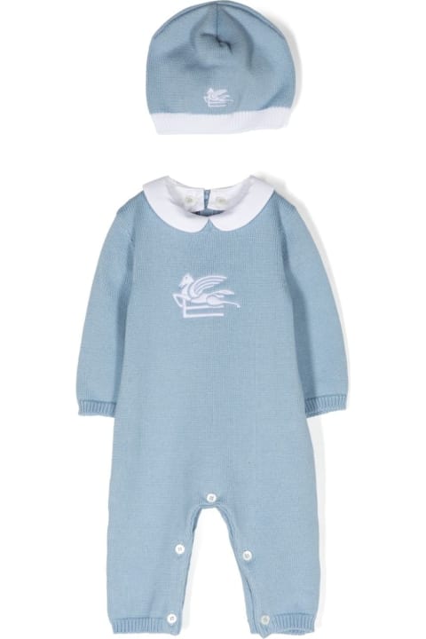 Etro Bodysuits & Sets for Baby Girls Etro Set Con Stampa Logo