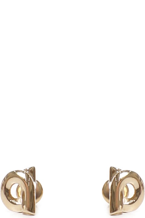 Ferragamo Earrings for Women Ferragamo Small Gancini Earrings