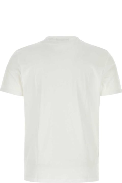 メンズ Fred Perryのトップス Fred Perry White Cotton T-shirt