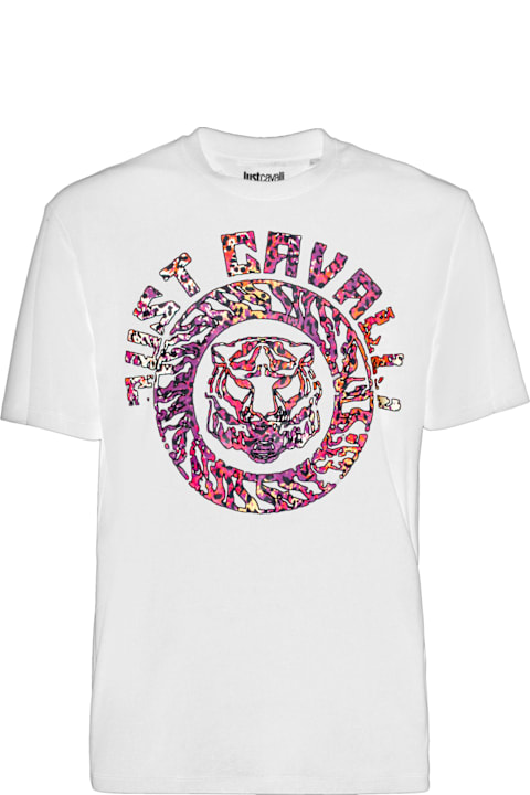 Homeware Just Cavalli Just Cavalli White Short Sleeves T-shirt
